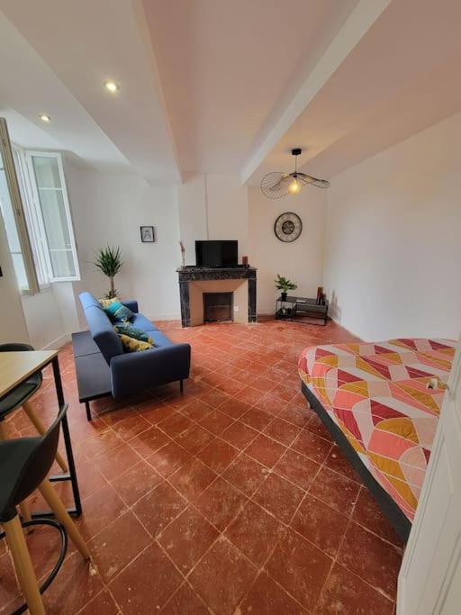 Appartement De Charme Avec Tomettes Et Parquet Graulhet 외부 사진